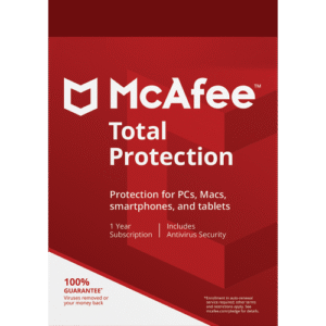 McAfee Total Protection – 1-Year / 5-Device